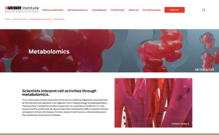 Purina Institute metabolonics image